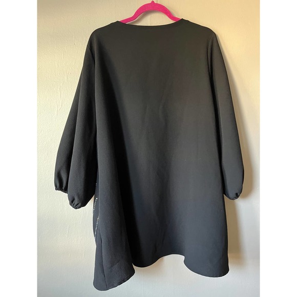 IC by Connie K V-Neck Black Sparkle Tunic - Picture 5 of 5